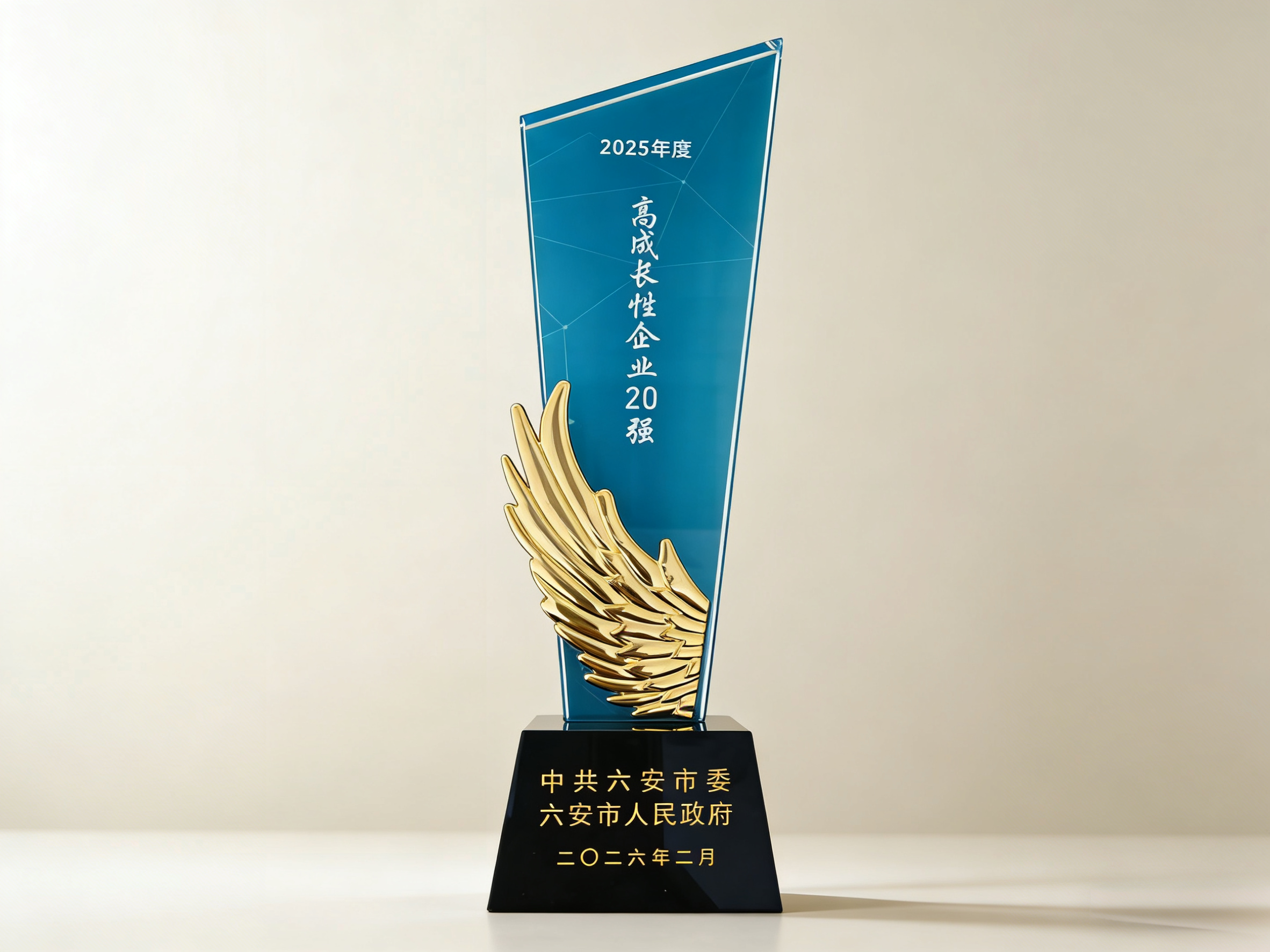 六安鑄造獲”2025年度高成長性企業20強“榮譽.png